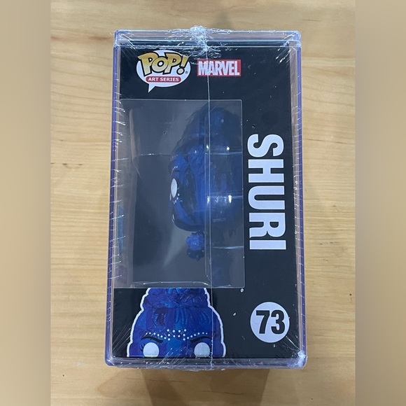 Funko Pop Shuri 73 Marvel Art Series W/ Box Protect (Target Exclusive)  Sealed. - Picture 2 of 8